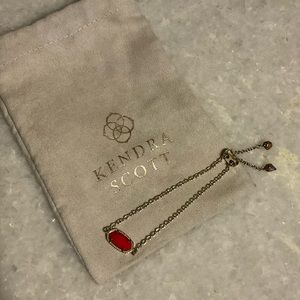 Kendra Scott Elisa Bracelet in Bright Red